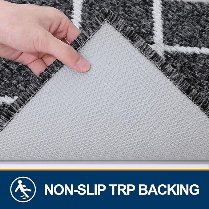 Finchitty Indoor Door Mat, Dirt Resistant and Absorbent, Low-Profile, Washable - Image 3
