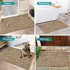Bulijojo Front Door Mat Entrance, Durable Heavy Duty Welcome Mat, Thick - Image 6