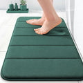 OLANLY Memory Foam Bath Mat 35x16, Super Soft Absorbent Bathroom Rugs, Quick Dry by OLANLY
