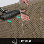 HIYARD Sturdy Front Door Mat, Absorbent Muddy Dirt Resist Welcome Door Mats - Image 6