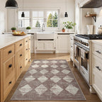 Lahome Zelie Moroccan Treills Area Rug, 3x5 Rugs - Image 2