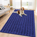 Smiry Dog Door Mat for Muddy Paws 59x35, Absorbent Dirt Trapper, Non-Slip by Smiry