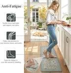 LEEVAN Anti Fatigue Mats for Kitchen Floor Non-Slip, Cushioned Kitchen Mats for - Image 3