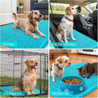 OLANLY Dog Door Mat for Muddy Paws 47x32, Absorbs Moisture and Dirt, Absorbent - Image 7