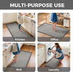 YDKGL Kitchen Runner Rugs Non Slip Washable Anti Fatigue, Super Absorbent 0.4" - Image 8