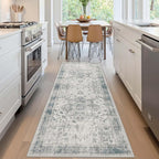 Rugxara 2x6 Washable Runner Rug, Non Slip Boho Runner Rugs - Image 2