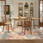 Lahome Moroccan Trellis Washable Area Rugs 5x7, 5x7 Area Rugs - Image 5