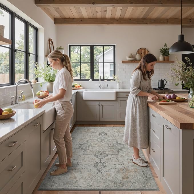 GENIMO Kitchen Mats for Floor, Washable Anti Fatigue Mat for Cushioned - Image 6