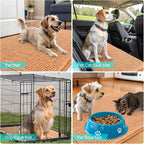 OLANLY Dog Door Mat for Muddy Paws 36x24, Absorbs Moisture and Dirt, Absorbent - Image 7