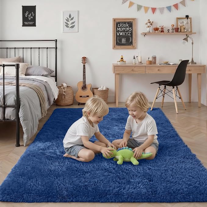 6x9 Area Rugs for Living Room Bedroom: Ultra Soft Fluffy Shag Rug Upgrade - Image 7