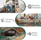 Moynesa Tiger 3x5 Washable Rug, Boho Area Rugs - Image 4