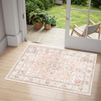 CAPALOCA Machine Washable Rugs Nursery Rug 2x3 Cute Girl Non Slip Low Pile by CAPALOCA