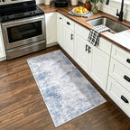 IOHOUZE Abstract Runner Rug 2x4 Ft Entryway Rugs Washable Door Mat Indoor - Image 8