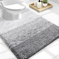 OLANLY Luxury Toilet Rugs U-Shaped 24x20, Extra Soft and Absorbent Microfiber by OLANLY