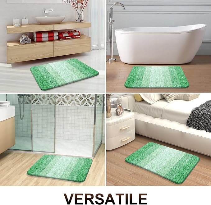 OLANLY Bathroom Rugs Mat 36x24, Extra Soft Absorbent Microfiber Bath Rugs - Image 6