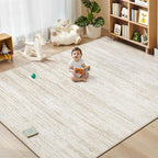 Area Rug 8x10 Living Room Rugs: Washable Modern Rug Large Non-Slip Soft Rugs - Image 3