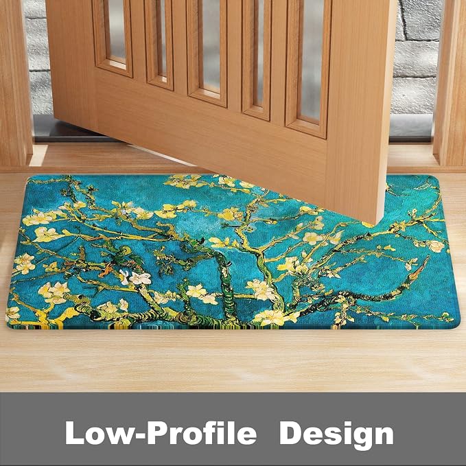 Rnivvi Front Door Mat, Heavy Duty Low Profile Anti-slip Entryway Rug - Image 5