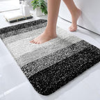 OLANLY Bathroom Rugs Mat 30x18, Extra Soft Absorbent Microfiber Bath Rugs by OLANLY