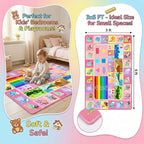 Kids Rug for Playroom Bedroom, 3x5 Feet Educational ABC Area Rug for Classroom - Image 3
