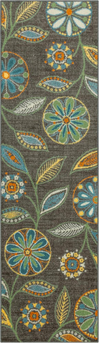 Maples Rugs Reggie Floral Runner Rug by MaplesRugs