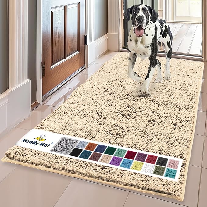 Muddy Mat® | Super Water Absorbent Door Mat Indoor, Microfiber Quick Dry by MuddyMat%C2%AE