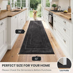 PURRUGS Dirt Trapping Door Mat 32" x 70", Non-Slip/Skid Machine Washable - Image 8