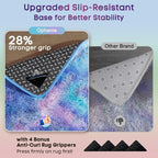Ophanie Rainbow Purple Mermaid Rugs - Image 4