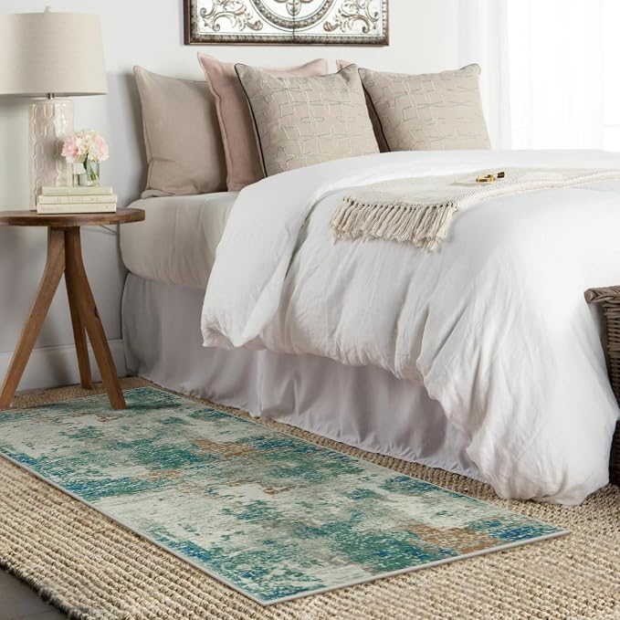 Lahome Modern Abstract Runner Rug - Image 3