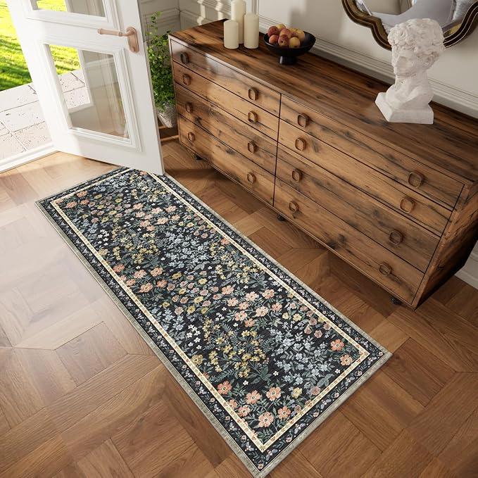 Machine Washable Rug Runners for Hallways: 2'6"x8' Kitchen Rugs Stain Resistant - Image 7