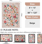 DUKINO 9x12 Area Rug, Floral Rugs - Image 2