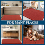 OLANLY Dog Door Mat for Muddy Paws 70x24, Absorbs Moisture and Dirt, Absorbent - Image 8