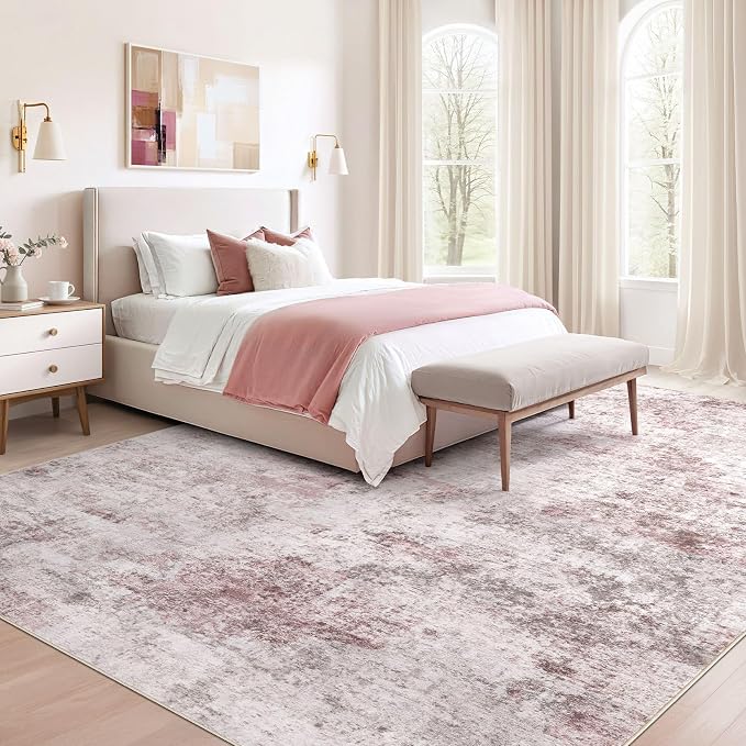 UERMEI 5x7 Washable Area Rug - Image 5