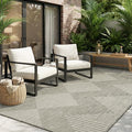 MontVoo-Outdoor Rug Carpet Patio Rug 4x6 ft Polypropylene Indoor Outdoor Rugs by MontVoo