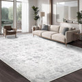 Washable 10×14 Area Rug for Living Room, Vintage Floral Rug Soft Non Slip Stain by Dotiiorug