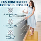 ComfiLife Anti Fatigue Floor Mat – 3/4 Inch Thick Kitchen Mats - Image 6