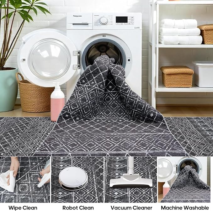 4x8 Rug Machine Washable - Image 6