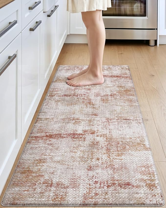 DEXI Kitchen Mats Cushioned Anti Fatigue, 23x86 Floor Padded Runner Rug Non Slip by DEXI