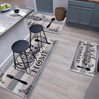 Vaukki Boho Kitchen Rug Sets 3 Pieces, Washable Kitchen Mats - Image 8
