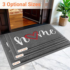 StepLively Door Mat Home Welcome Mats Outdoor and Indoor, Heavy-Duty - Image 2
