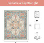 GENIMO Outdoor & Indoor Area Rug 8'x10', Waterproof, Non-Shedding, Easy Cleaning - Image 2