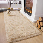 Chicrug Soft Runner Rug for Bedroom Living Room Plush Fluffy Rugs 2x8 Feet - Image 2