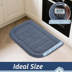 BEQHAUSE 30x18 Inch Kitchen Rug Mat Durable Kitchen Rugs Non-Slip Washable - Image 3