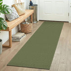 KOZYFLY Woven 2x5 Entry Runner Rug, Washable Runners by KOZYFLY