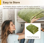 RELEANY Washable Area Rugs 8'x10' Non-Slip Modern Abstract Soft - Image 9