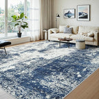 Area Rugs 10x14 Living Room: Large Soft Washable Rug Modern Abstract Anti-Skid - Image 3