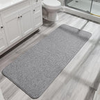 Bosap Bath Mat, Ultra Thin Bathroom Runner Rugs, Large Bath Mats by BosapDirect