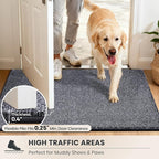 PURRUGS Dirt Trapping Door Mat 24" x 84", Non-Slip Machine Washable Entryway Rug - Image 6
