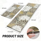 Arenarug Kitchen Mats for Floor 2PCS Cushioned Anti Fatigue Waterproof Non Slip - Image 2