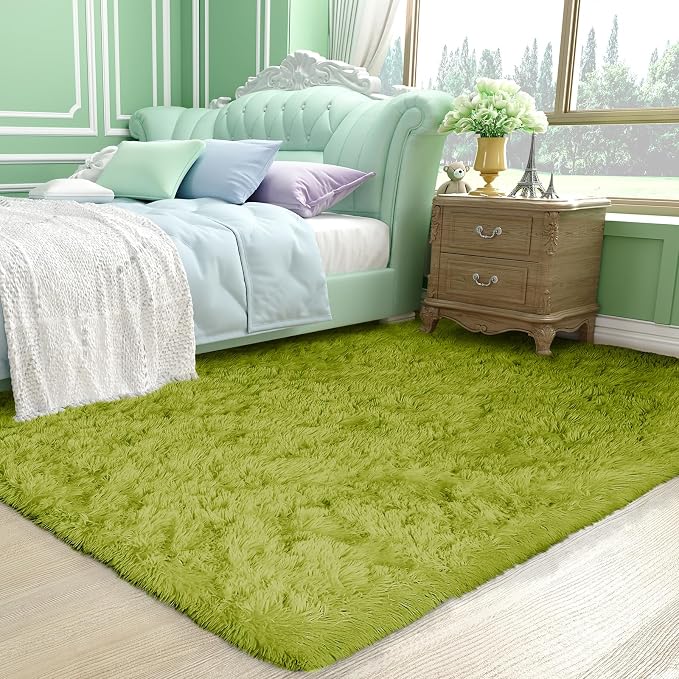 Ophanie Green Rug Grass Area Rugs - Image 5