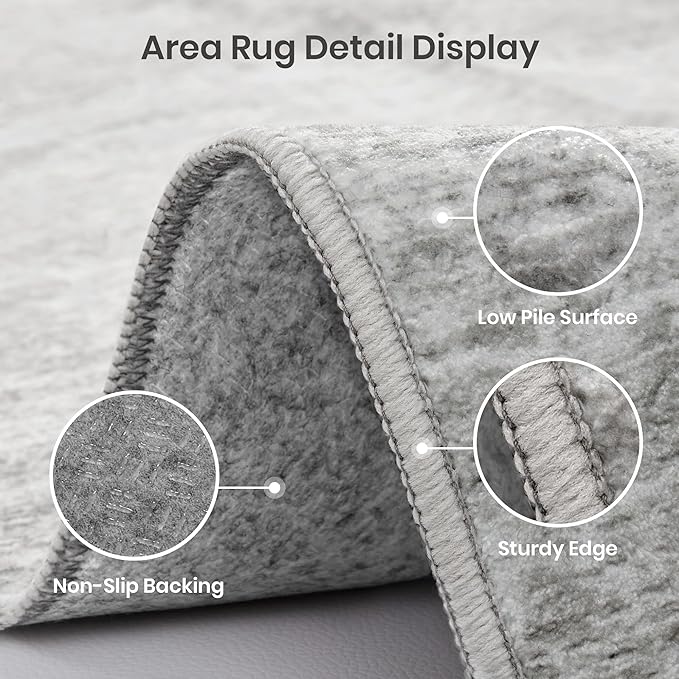 Valenrug Washable Rugs 4x6 - Image 4
